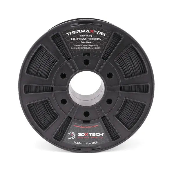3DXTech - ThermaX PEI (ULTEM 9085) - Noir (Black) - 1.75 mm - 500 g 3DXTech