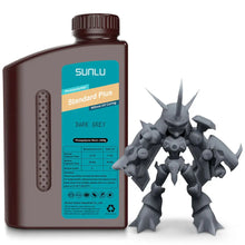 Charger l&#39;image dans la galerie, Sunlu - Résine Standard Plus - Gris Foncé (Dark Grey) - 1 kg Sunlu