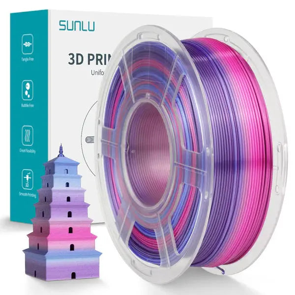Sunlu - PLA - Sour Candy (Rainbow 02) - 1,75 mm - 1 kg Sunlu