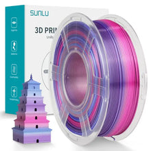 Load image into Gallery viewer, Sunlu - PLA - Sour Candy (Rainbow 02) - 1,75 mm - 1 kg Sunlu