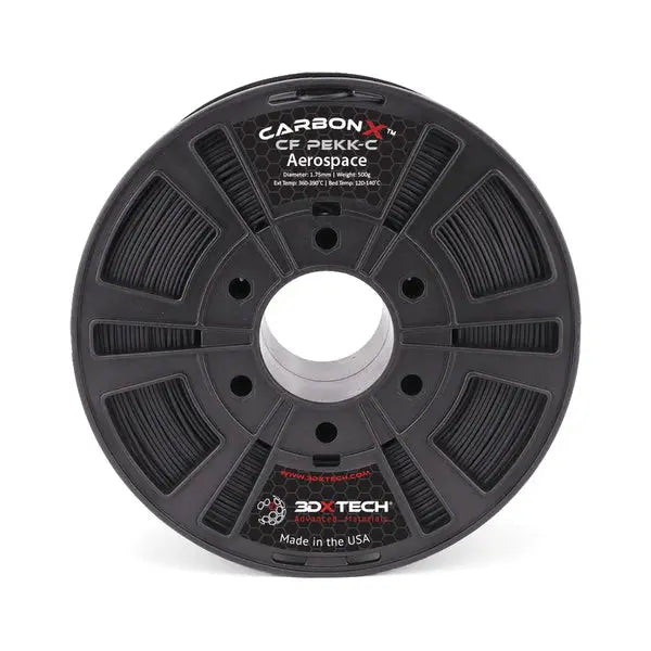 3DXTech - CarbonX CF PEKK-C - Noir (Black) - 1.75 mm - 500 g 3DXTech