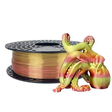 Charger l&#39;image dans la galerie, AzureFilm - PLA Silk - Harmonie Arc-en-ciel (Rainbow Harmony) - 1,75 mm - 1 kg AzureFilm