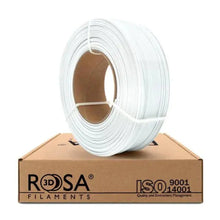 Load image into Gallery viewer, Rosa3D - PLA Starter - Blanc (White) - 1,75 mm - 1 kg Refill Rosa