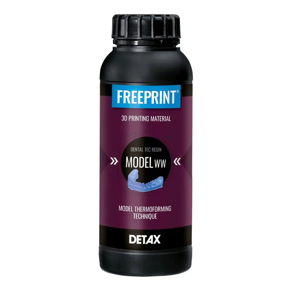 Detax - Freeprint Model WW - Bleu Transparent - 1 kg Detax