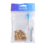 Elegoo - Neptune 3 Pro/3 Plus/3 Max - Buse Laiton officielle (Brass Nozzle) - 0,4 mm - 26 pièces