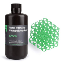 Load image into Gallery viewer, ELEGOO - Résine Water Washable - Vert (Green) - 1 kg elegoo