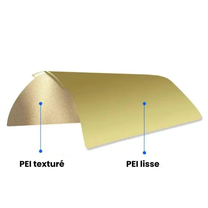 Ziflex - Plateau d'Impression pour Bambu Lab - PEI Smooth & PEI Textured - 257 x 257 cm BAMBU LAB