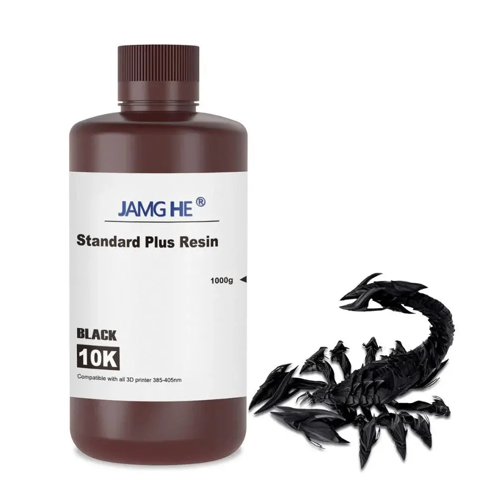 Jamg He - Résine UV Standard Plus 10k - Noir (Black) - 1 kg Jamg He