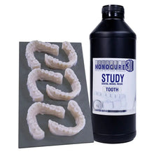 Load image into Gallery viewer, Monocure3D - Study Dental Resin - Dent (Tooth) - 1 L Monocure Dental