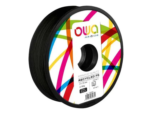 Owa - PS Recyclé - Noir (Black) - 1.75 mm - 750 g OWA