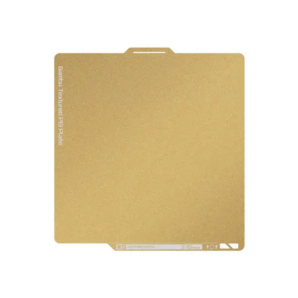 Bambu Lab - Série P1/ Série X1 - Plateau PEI Texturé Doré (Textured PEI Plate Gold) bambu lab