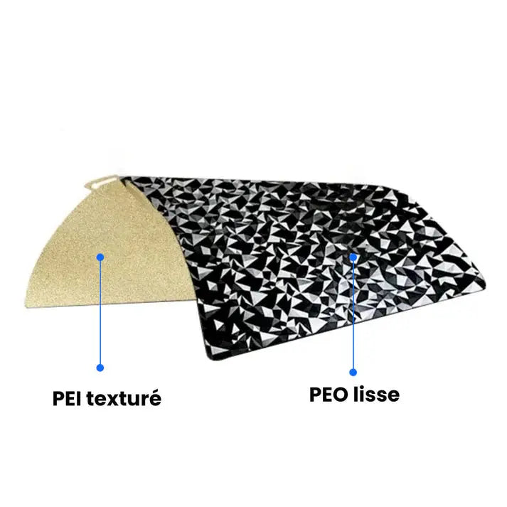 Ziflex - Plateau d'Impression pour Bambu Lab - PEO & PEI Textured - 257 x 257 cm BAMBU LAB