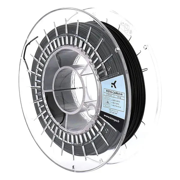 Kimya - PETG Carbon - Noir (Black) - 1.75 mm - 500 g Kimya