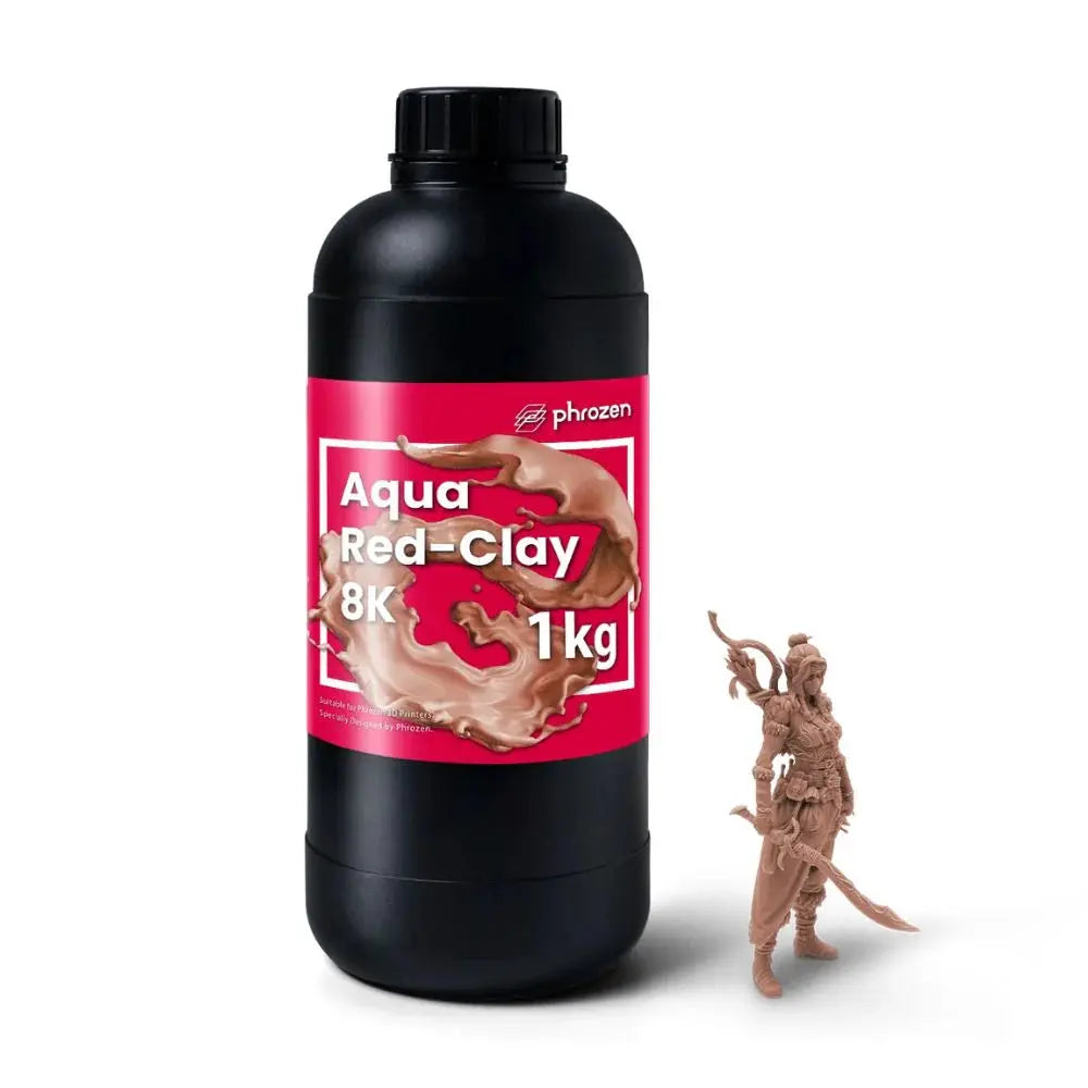 Phrozen - Résine Aqua 8K - Rouge glaise (red clay) - 1 kg phrozen