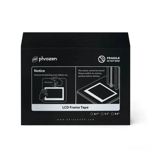 Phrozen - Sonic Mini 8K - Adhésif pour Écran LCD (LCD Frame Tape) phrozen