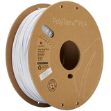 Polymaker - PolyTerra Marble PLA - Blanc (White) - 1,75 mm - 1 kg