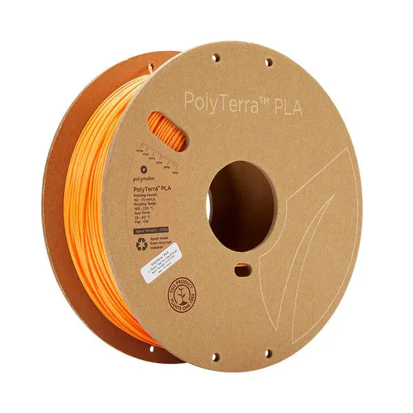 Polymaker - PolyTerra PLA - Orange Lever de Soleil (Sunrise Orange) - 1.75 mm - 1 kg Polymaker