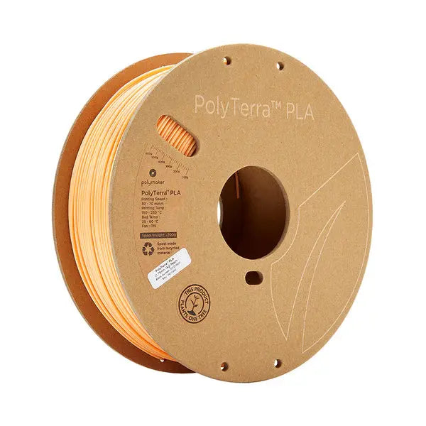 Polymaker - PolyTerra PLA - Pêche (Peach) - 1.75 mm - 1 kg Polymaker