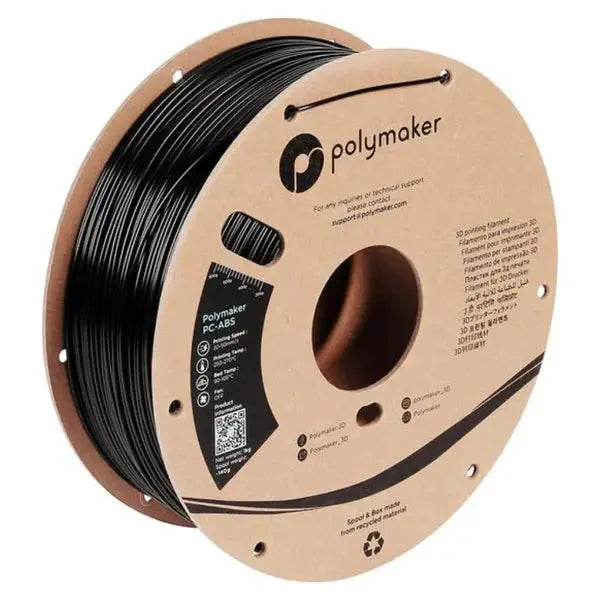 Polymaker - PC-ABS - Noir (Black) - 1,75 mm - 1 kg Polymaker