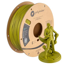 Charger l&#39;image dans la galerie, Polymaker - PolyLite PLA - Vert Olive (Olive Green) - 1,75 mm - 1 kg Polymaker
