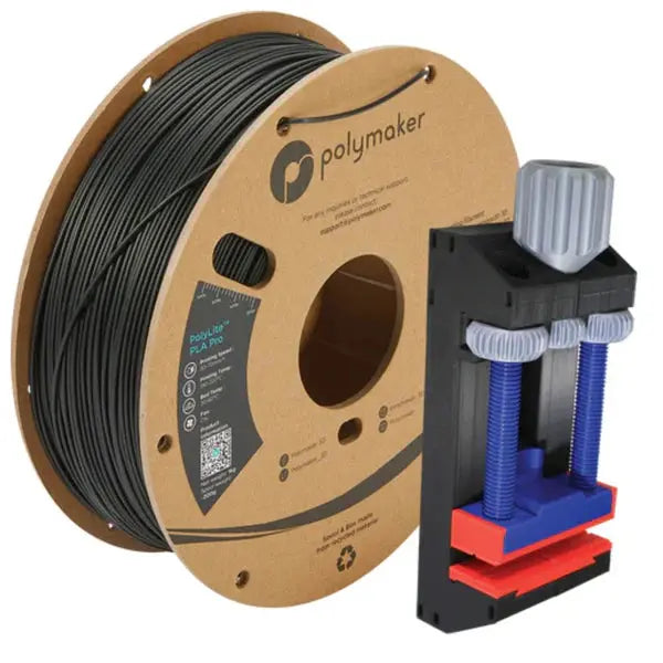 Polymaker - PolyLite PLA Pro - Noir (Black) - 1,75 mm - 1 kg Polymaker