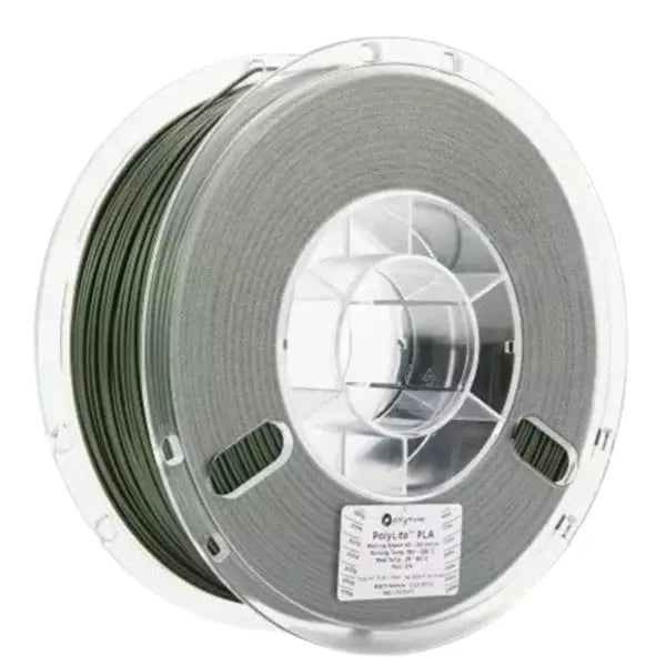 Polymaker - PolyLite Sparkle PLA - Vert Foncé (Dark Green) - 1,75 mm - 1 kg Polymaker