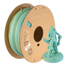 Charger l&#39;image dans la galerie, Polymaker - PolyTerra Dual PLA - Chameleon - Bleu/Jaune (Teal/Yellow) - 1,75 mm - 1 kg Polymaker