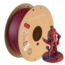 Charger l&#39;image dans la galerie, Polymaker - PolyTerra Dual PLA - Mixed Berries - Rouge/Bleu Foncé (Red/Dark Blue) - 1,75 mm - 1 kg Polymaker