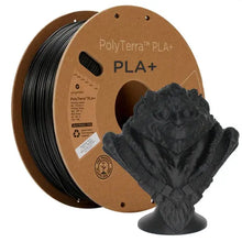 Charger l&#39;image dans la galerie, Polymaker - PolyTerra PLA+ - Noir (Black) - 1,75 mm - 1 kg Polymaker