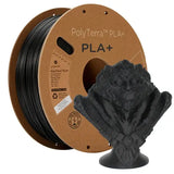 Polymaker - PolyTerra PLA+ - Noir (Black) - 1,75 mm - 1 kg