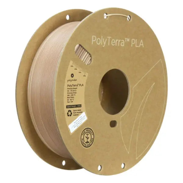 Polymaker - PolyTerra Dual-Gradient PLA - Bois (Wood) - 1,75 mm - 1 kg Polymaker