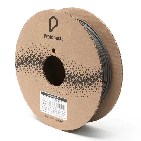 Protopasta - PLA - Acier inoxydable (Polishable Stainless Steel) - 1.75 mm - 500 g Protopasta