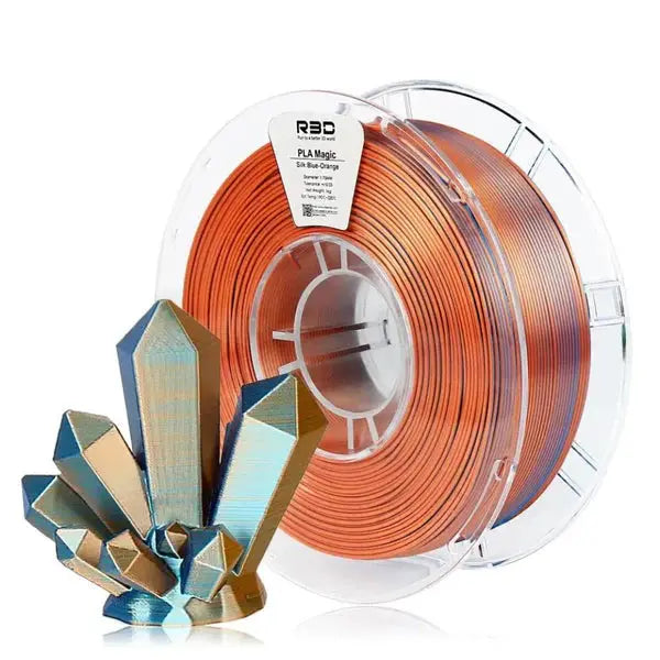 R3D - PLA Magic Silk - Violet & Bleu (Purple-Blue) - 1,75 mm - 1 kg R3D