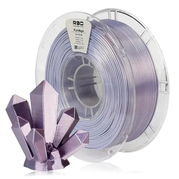 R3D - PLA Magic Silk - Hiver (Winter) - 1,75 mm - 1 kg R3D
