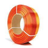 Rosa3D - PLA Rainbow - Arc-en-ciel Feu (Silk Fire) - 1,75 mm - 1 kg Refill