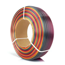 Charger l&#39;image dans la galerie, Rosa3D - PLA Rainbow - Arc-en-ciel Tropical (Multicolour Silk Tropical) - 1,75 mm - 1 kg Refill Rosa