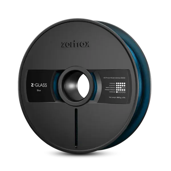 Zortrax - Z-GLASS - Bleu (Blue) - 1.75 mm - 2 Kg Zortrax