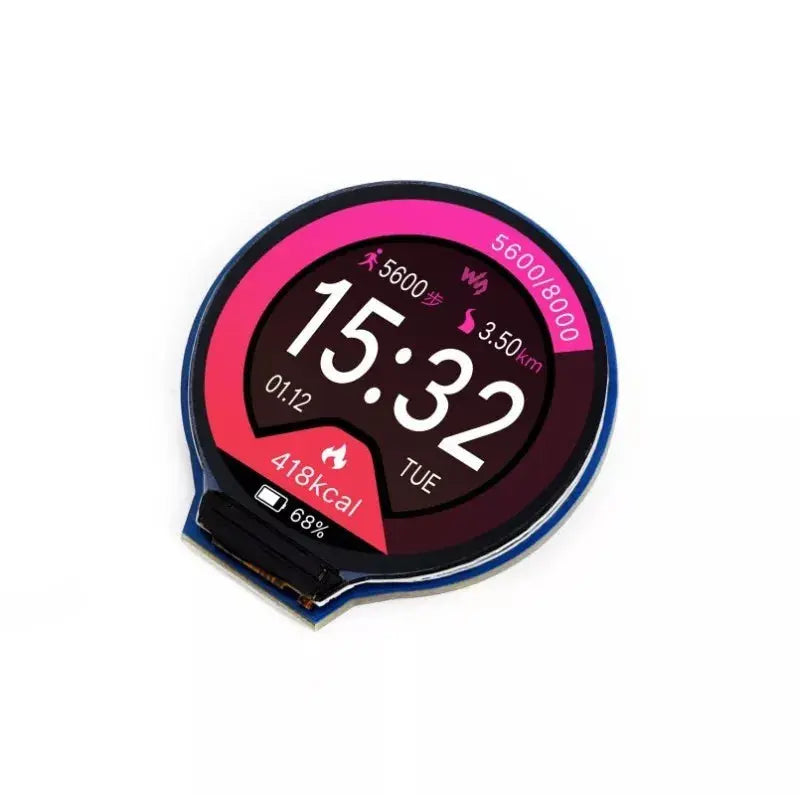 Ecran rond LCD 1,28" raspberry