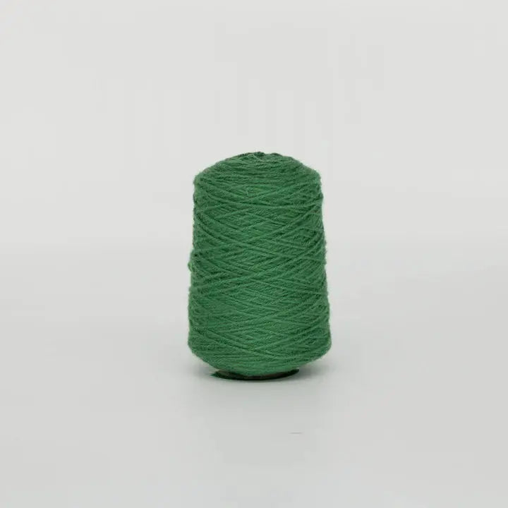 Vert forêt 100% Laine Tufting Yarn On Cone (205) Tesserashop