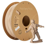 Polymaker - PolyTerra PLA - Beige Armée (Army Beige) - 1,75 mm - 1 kg