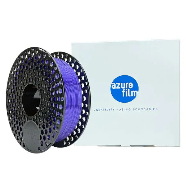 AzureFilm - PETG - Violet Transparent (Purple Transp.) - 1.75 mm - 1 kg AzureFilm