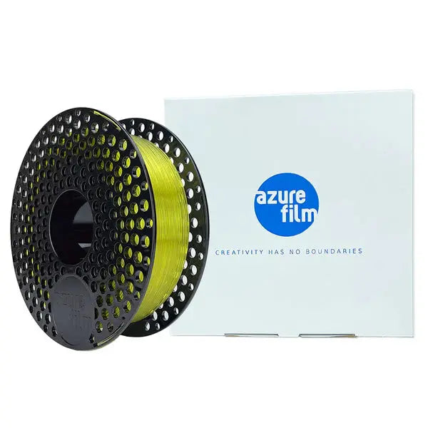 AzureFilm - PETG - Jaune Transparent (Yellow Transp.) - 1.75 mm - 1 kg AzureFilm