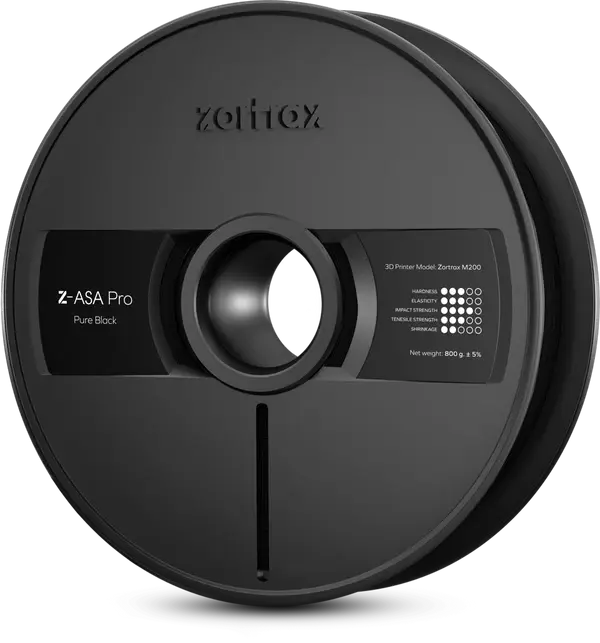 Zortrax - Z-ASA Pro - Noir Pur (Pure Black) - 1.75 mm - 800 g Zortrax